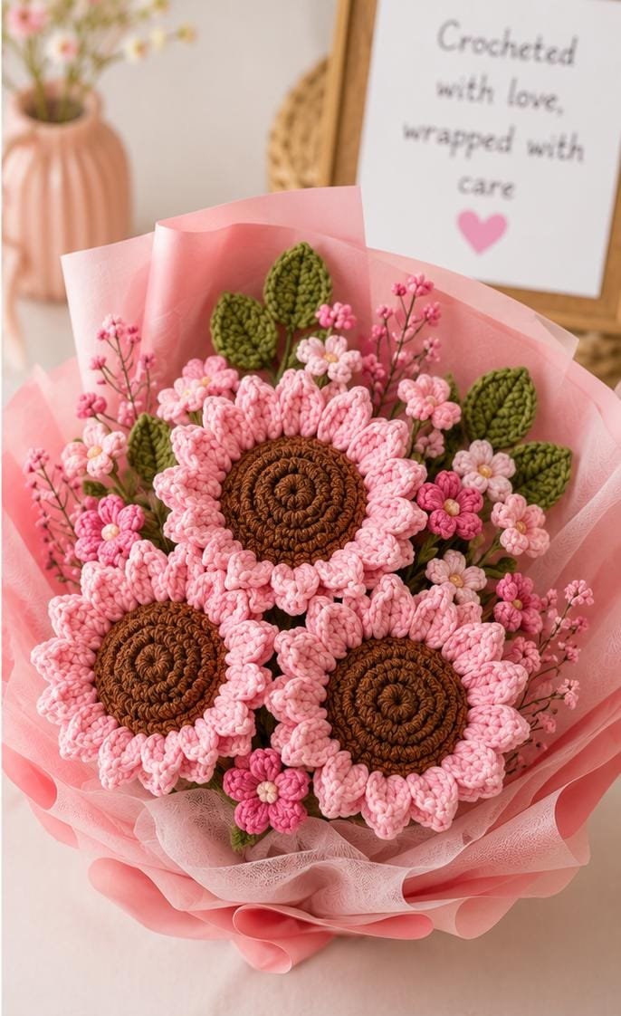 Crochet Bouquet - Image 2