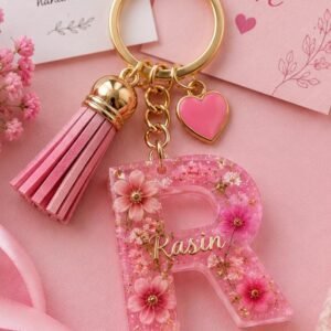 Rasin name Keychain