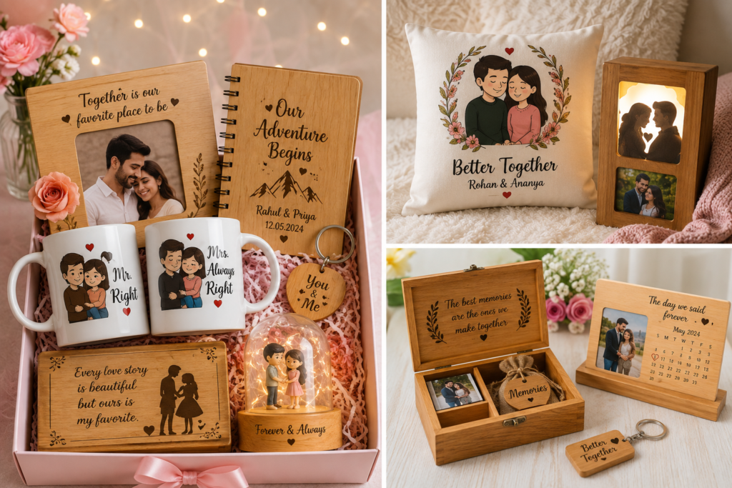 Affordable personalized wedding gifts for couples